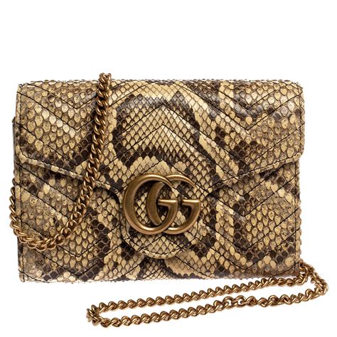 gucci python wallet on chain|Gucci small wallet on chain.